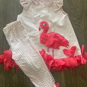 White and Red Polka Dot Leggings